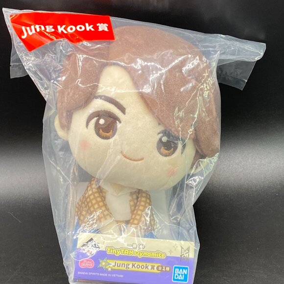 BTS TinyTan Dynamite Jung Kook Plush Doll Bandai NWT - Picture 1 of 8